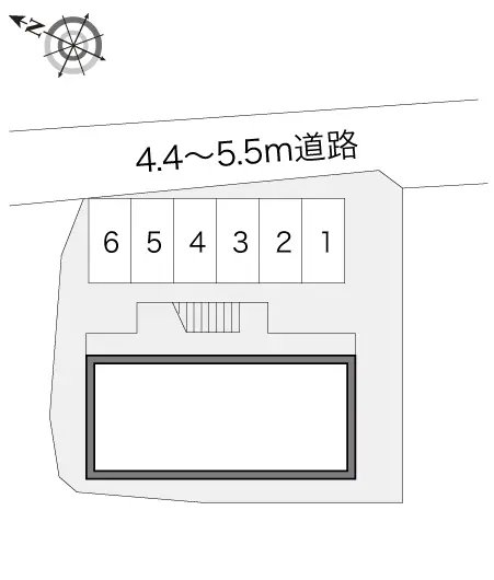 ★手数料０円★豊川市御油町　月極駐車場（LP）